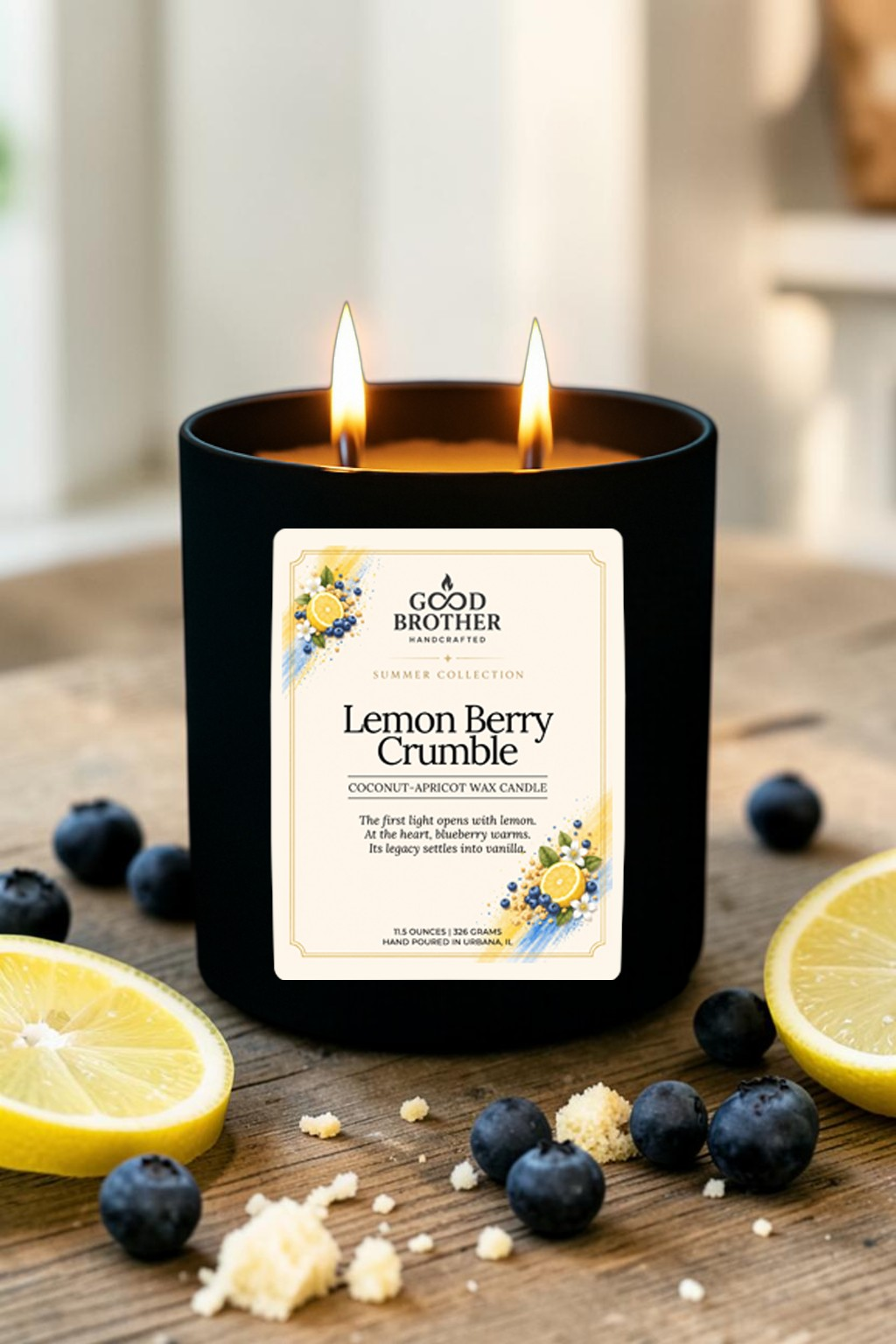 Lemon Berry Crumble